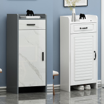 Narrow shoe cabinet Small apartment entrance cabinet dust-proof single-door storage cabinet simple household door shoe cabinet large capacity economical
