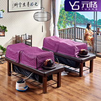  Fumigation bed physiotherapy bed Beauty salon special Chinese medicine steam perspiration whole body moxibustion moxibustion bed Household fumigation bed whole body