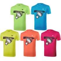 (Special offer)VICTOR VICTOR 80026 70028 men and women badminton short-sleeved T-shirt