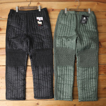 Value-added foreign trade tail single old-fashioned autumn and winter thickened wool cotton pants mens winter warm pants elastic waist large size men