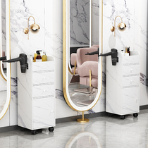 Barber shop hairdressing tool cabinet hair salon special tool car beauty salon multifunctional rack hair cutting Cabinet