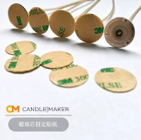 [Фиксированная наклейка] DIY CANDLE CORE с фиксированной двухместной наклейкой 3M Фиксированный плакат 10 пакетов горячей продажи