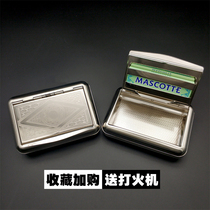 Tobacco box portable moisturizing metal sealed tobacco Tobacco Leaf box mini hand cigarette special tobacco box