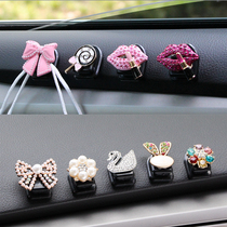  Car front row hook car cute paste multi-function storage small hook net red car interior decoration supplies Daquan