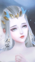 (A few original) (one-click import) Lonely Yunshang feather clothes pinch face data female makeup data ID