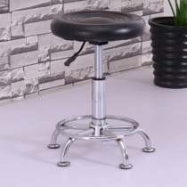 Beauty salon special beauty stool with pulley rotating hair salon round stool barbershop lifting big work chair