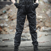 Summer tactical pants Loose training pants Mens trousers multi-bag army fan pants straight outdoor overalls