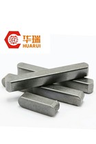 Type A ordinary flat key pin Square key pin M4X8X10X12X14X16X20X22X25X30X35