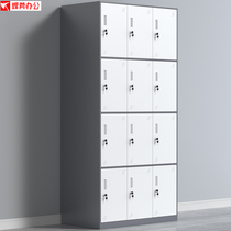 Twelve-door locker Staff locker with lock 12-door storage cabinet tin cabinet dormitory multi-door Cabinet storage cabinet