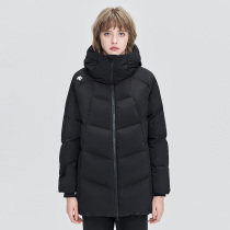 DESCENTE di Sante TRAINING woman with a long down jacket D1432TDJ37