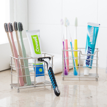ORZ bathroom wash table stainless steel toothbrush holder shaving knife holder swing table electric toothbrush drain rack