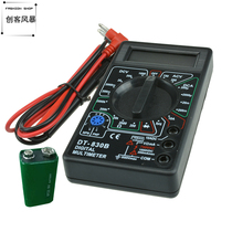 Digital display portable multimeter DT830B mini pocket-sized digital universal meter voltage resistance two triode