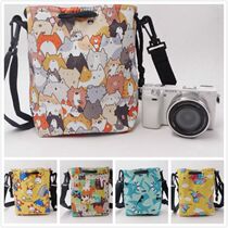  Cute camera bag SLR micro single camera bag portable messenger suitable for Canon Nikon Sony Fuji M50200D2