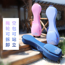 Jinchuan tug Pipa bag portable wheeled Pipa bag thick pipa instrument backpack Pipa bag