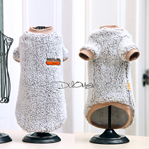 Hairless Cat Clothes Sphinx Devon Pet Cat Winter Thick Extra-thick Double-sided Lamb Hair Coat Soft