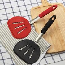 Household silicone shovel non-stick pot special spatula high temperature resistant flat shovel frying fish shovel spatula spatula