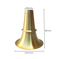 Flagship store] High-end Hengshan Copper Bowl Hengshan Suona Bowl Eldest Son Suona Bowl Brass Suona Bowl Handmade