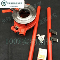 Heavy-duty pipe wringer plate manual wire setting machine hinge plate 114 type plumber repair tool twisting machine