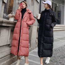 Anti-season long to ankle cotton-padded clothes women winter 2021 new knee cotton-padded clothes Korean loose size student padded jacket