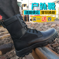 Wu summer combat mens boots ultra-light combat training boots women wear-resistant shock-absorbing high-help spring and autumn tactical boots security training boots