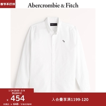 Abercrombie & Fitch Men's Embroidered Logo Button Oxford Shirt 311895-1 AF