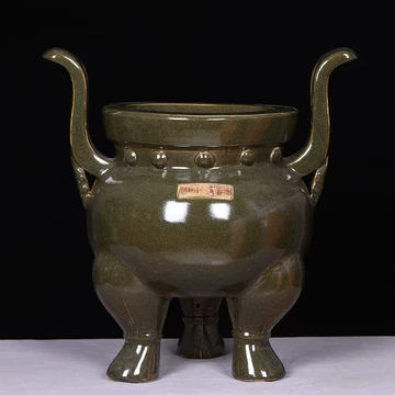 三足鼎瓷爐 三足鼎瓷爐 三足陶鼎品牌及商品- 京东