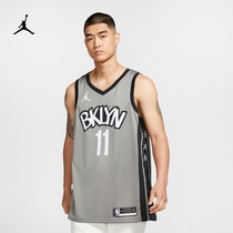 Jordan official Nike Jordan 2020 season Brooklyn Nets NBA SW Mens jersey
