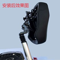 Electric bicycle shock absorption flip seatpost seat rod 34mm aluminum alloy steel foldable saddle rod