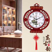 Polaris new Chinese living room wall clock mute home Creative Art watch personality Chinese style antique decorative table