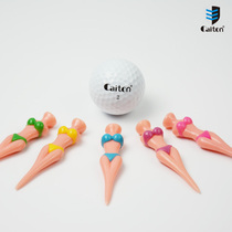 caiton Kai shield golf tee personality dressing Jersey model modeling ball drag creative ball position mark