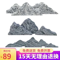 Xuelang stone slice combination Taishan stone slice dry landscape landscaping rockery stone Landscape stone Natural stone courtyard decoration