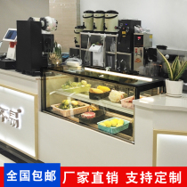  Dimeier cake cabinet Fruit preservation cabinet Dessert display cabinet Milk tea shop refrigerated display cabinet Small freezer commercial