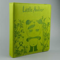 Molly Moe god Amber Blind box card book collection book Bubble Matt card collection book labubu storage book