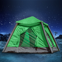 Fully automatic inflatable tent Outdoor portable camping thickened rainproof camping tent Field tent automatically bounces off