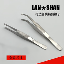 Stainless steel accessories tweezers tool tissue tweezers straight tweezers elbow tweezers all sizes