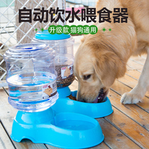 Dog Drinking Water Instrumental Teddy Automatic Feeding Water Feeder Dog Bowls Dogs Supplies Kitty Water Dispenser Pet Drinking Water Dispenser