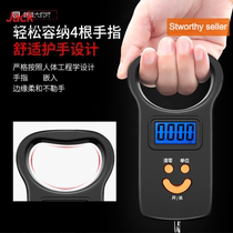 50Kg LCD Digital Hanging Luggage Weight Hook Scale travel