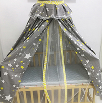 Baby shading mantle windshield bed curtain cotton bed cover insect-proof mosquito net baby windproof tent color optional custom