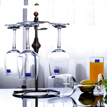 6 Ocean lead-free glass cold cut-out household wine glasses red wine goblet sobering wine cup holder set
