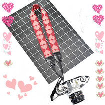 Camera strap shoulder strap SLR micro single strap literary cute lanyard suitable for Canon tarlard retro Sony strap