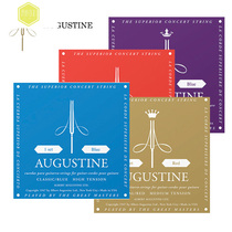 AUGUSTINE AUGUSTINE CLASSICAL NYLON GUITAR STRINGS CLASSIC ROYAL RED BLUE