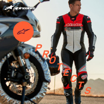 A star alpinestars MISSILE V2 IGNITION conjoined leather clothing professional track riding leather clothing men
