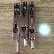 Buyang security door 6 inch red ancient copper latch universal latch door latch flap latch child female latch