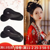 Ancient style Hanfu hairstyle costume wig Song style Tang style photo partial Phoenix hair bun full hair silk can be deformed Ming hair bag