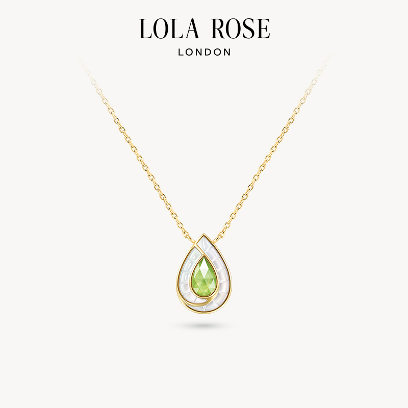 Lola Rose ローラローズ ウォータードロップ ネックレス レディース 鎖骨チェーン 新品 ニッチ 誕生日 プレゼント