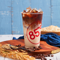 (E-voucher) 85 degrees c oatmeal latte 2 cups freshly ground oatmeal drink afternoon tea