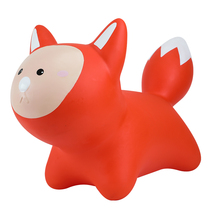 Bobby elf environmental protection childrens toys birthday gifts new jumping horse mounts inflatable jumping fox to increase and thicken