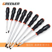 Danyu threading screwdriver can tap a word cross through the heart maintenance screwdriver strong magnetic extended through the heart high hardness