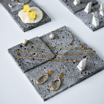Earring shelf display rack Jewelry tray Jewelry jewelry earring ring necklace display photo photography props