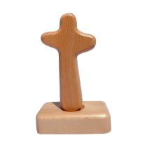  Wooden cross ornaments solid wood 12cm high Christian gifts and crafts